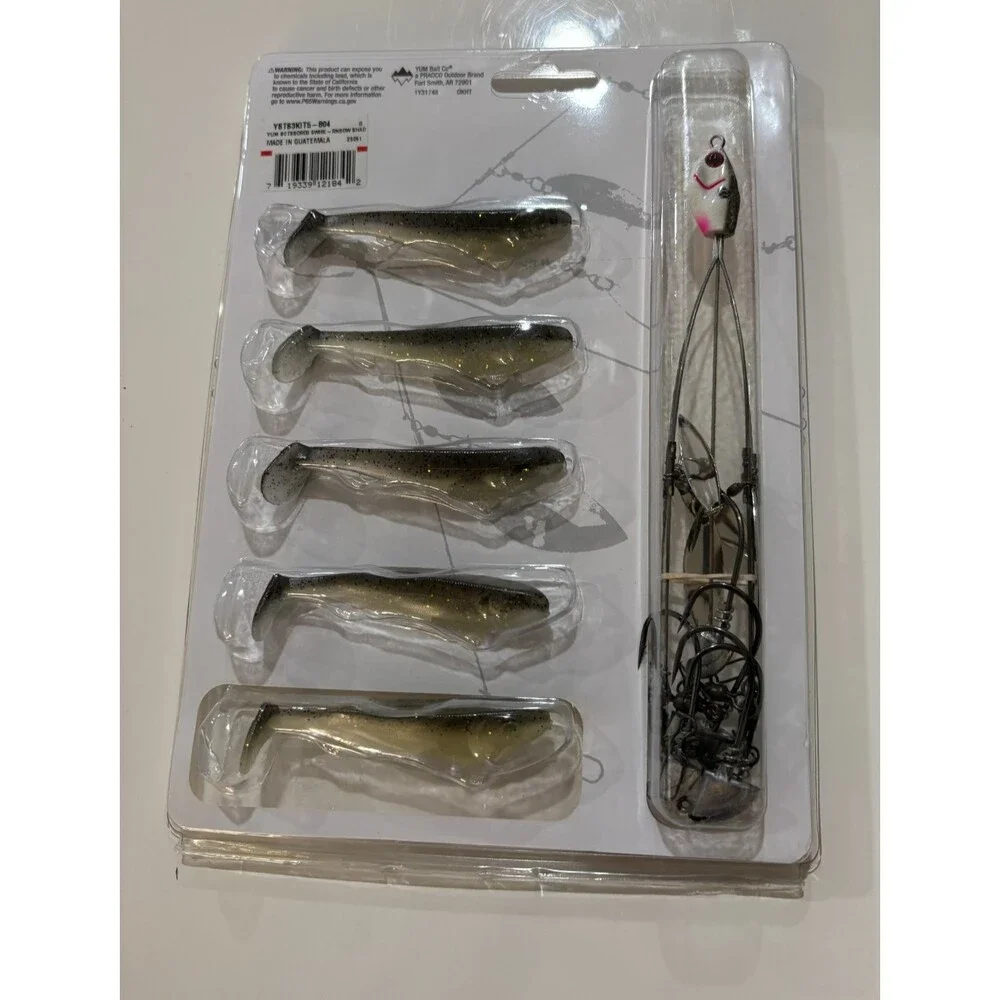 YUM Scottsboro Kit YUMbrella Flash Mob Jr. 3 inch Swimbait Kit 804